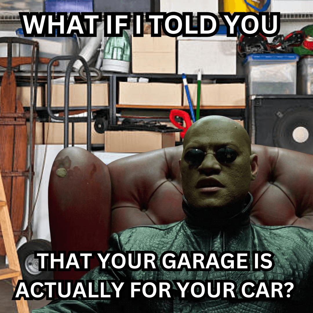 Car10 meme full garage