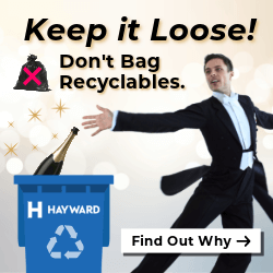 man throwing bottle in recycling
